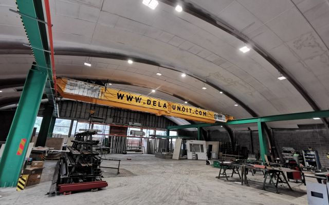 Relighting du Hall de soudage des entreprises Louis de Waele